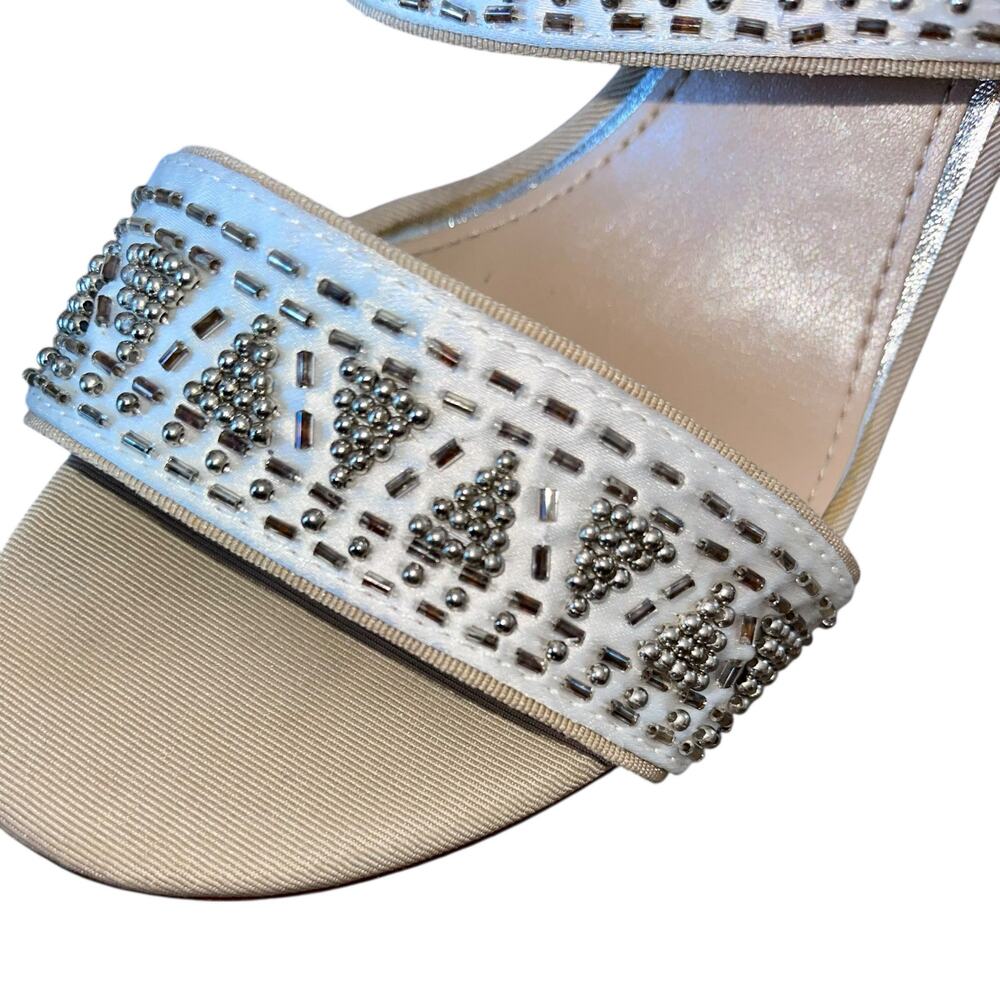 White House Black Market Sandals Beaded - Picture 5 of 8